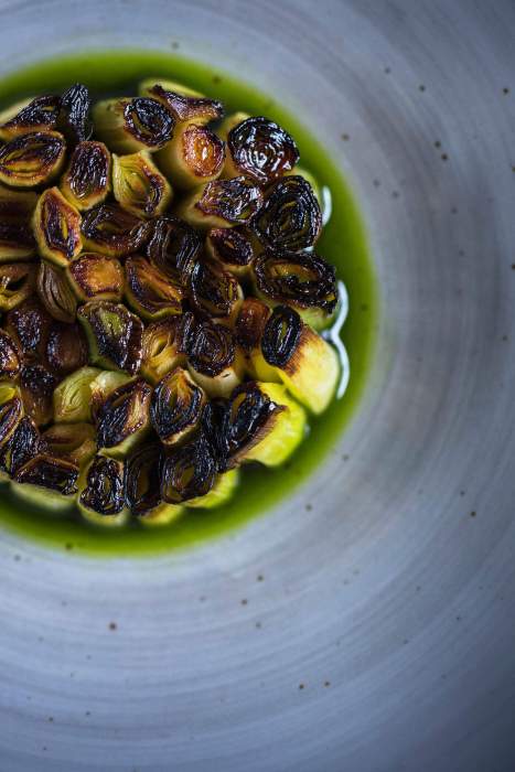 Restaurant étoilé Saône-et-Loire, Fuissé · Plat de L’O des Vignes · L’O des Vignes